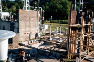 Slika 8. TS 110 kV Ulcinj-izgradnja trafo polja